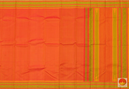 Kanchipuram Silk Saree - Handwoven Pure Silk - No Zari - PV NZ 4688 01 Archives - Silk Sari - Panjavarnam