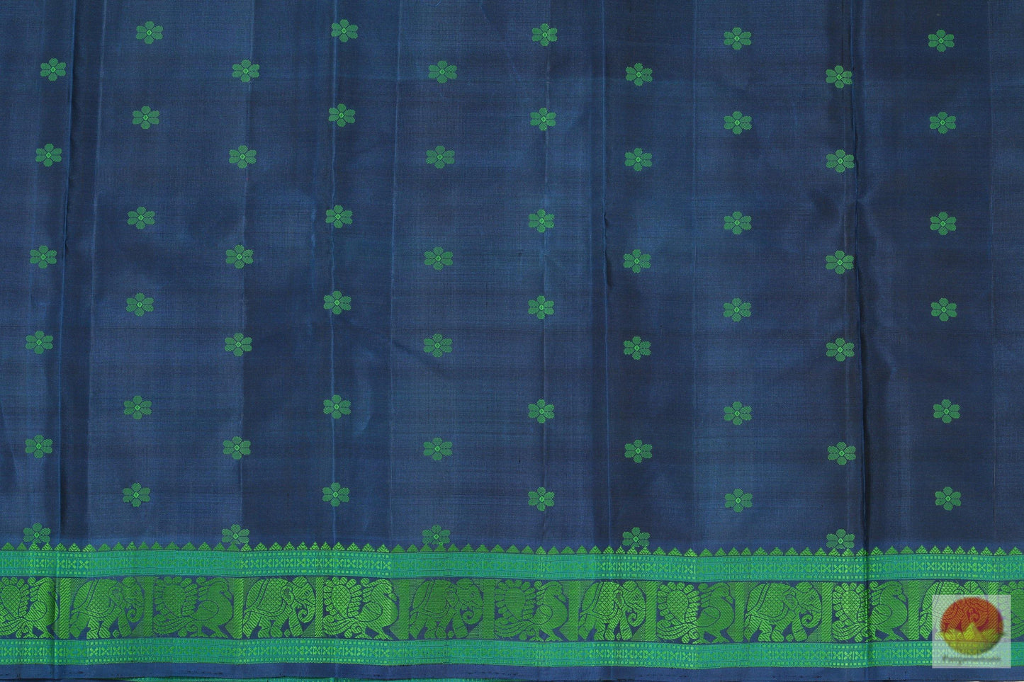 Kanchipuram Silk Saree - Handwoven Pure Silk - No Zari - PV RM NZ 155 Archives - Silk Sari - Panjavarnam