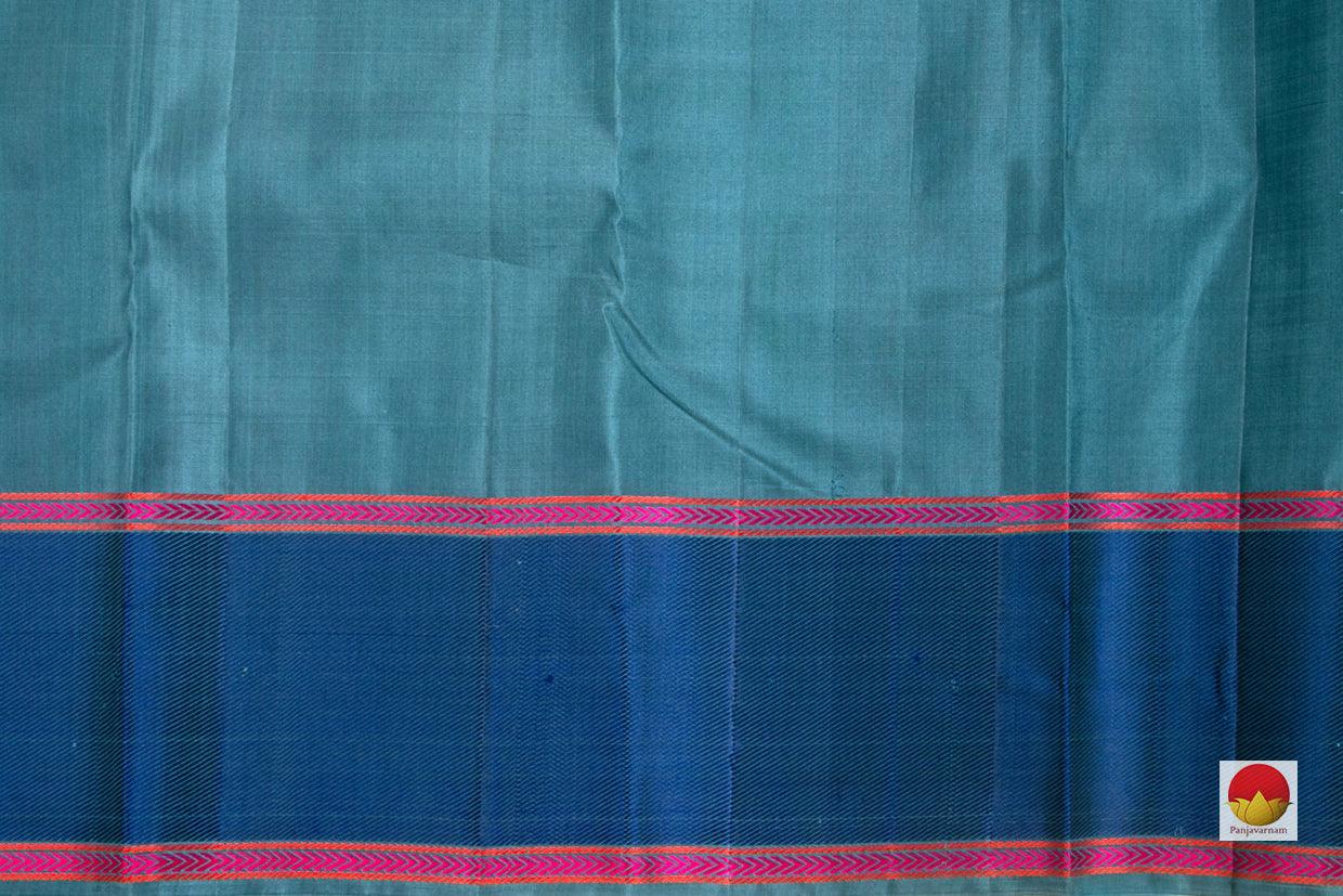 Kanchipuram Silk Saree - Handwoven Pure Silk - No Zari - PV RM NZ 360 - Silk Sari - Panjavarnam