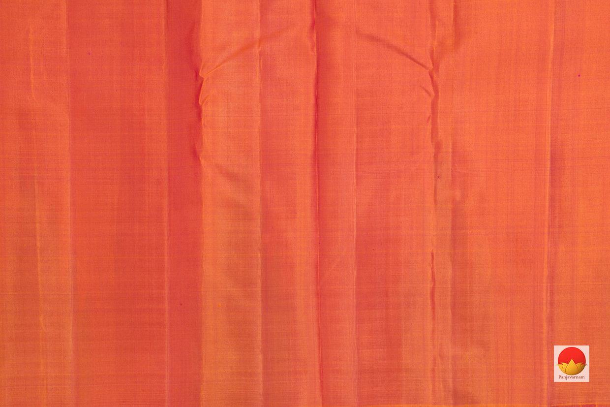 Kanchipuram Silk Saree - Handwoven Pure Silk - No Zari - PV SH NZ 238 - Silk Sari - Panjavarnam