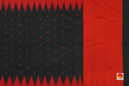 Kanchipuram Silk Saree - Handwoven Pure Silk - No Zari - PV SRI 2287 - Archives - Silk Sari - Panjavarnam