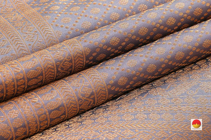 Kanchipuram Silk Saree - Handwoven Pure Silk - Pure Zari - Copper Zari - PV SRI 2252 - Archives - Silk Sari - Panjavarnam