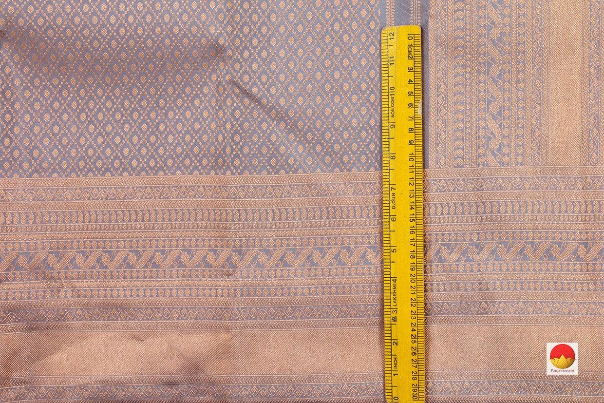 Kanchipuram Silk Saree - Handwoven Pure Silk - Pure Zari - Copper Zari - PV SRI 2252 - Archives - Silk Sari - Panjavarnam