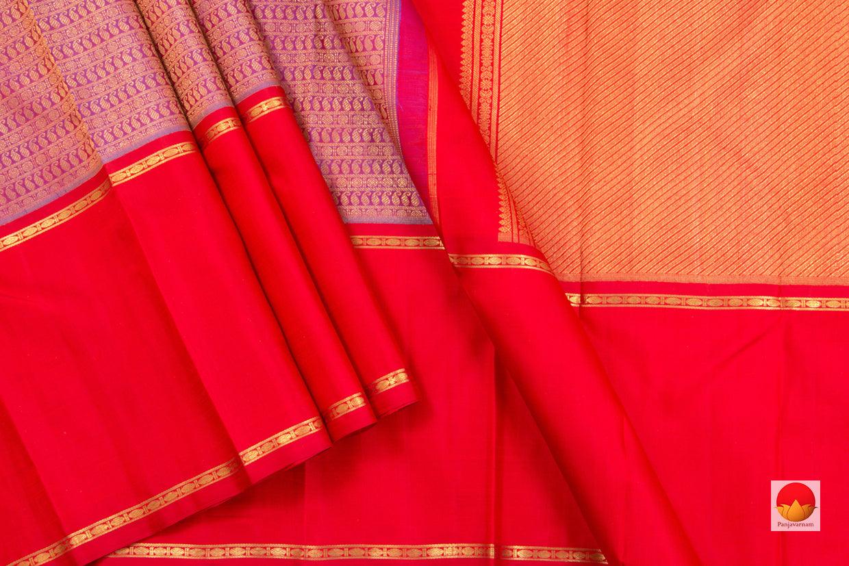 Kanchipuram Silk Saree - Handwoven Pure Silk - Pure Zari - Ganga Jamuna - PV SRI 5032 - Silk Sari - Panjavarnam PV SRI 5032