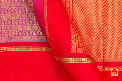 Kanchipuram Silk Saree - Handwoven Pure Silk - Pure Zari - Ganga Jamuna - PV SRI 5032 - Silk Sari - Panjavarnam PV SRI 5032