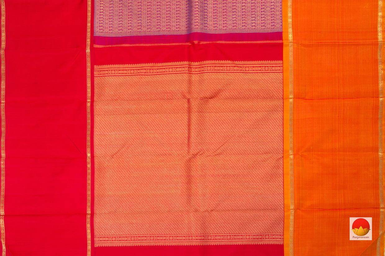 Kanchipuram Silk Saree - Handwoven Pure Silk - Pure Zari - Ganga Jamuna - PV SRI 5032 - Silk Sari - Panjavarnam PV SRI 5032