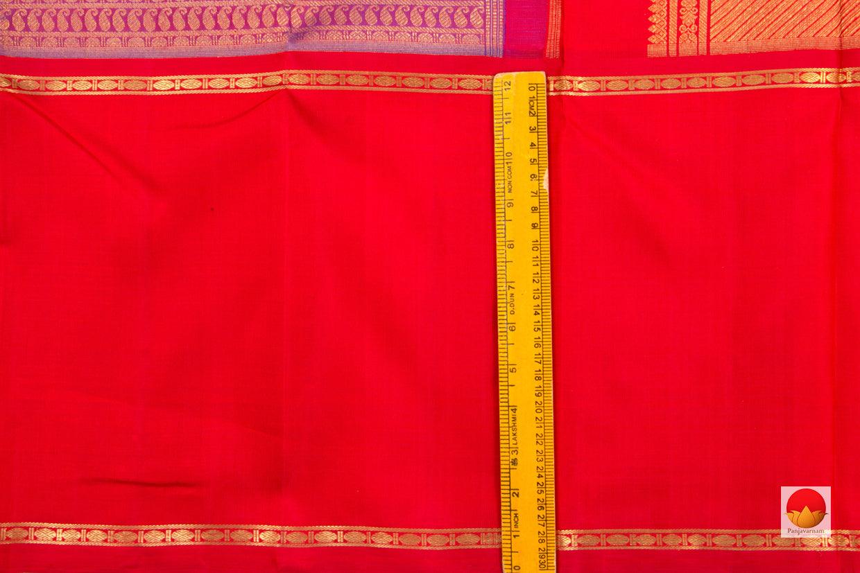 Kanchipuram Silk Saree - Handwoven Pure Silk - Pure Zari - Ganga Jamuna - PV SRI 5032 - Silk Sari - Panjavarnam PV SRI 5032