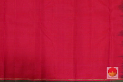Kanchipuram Silk Saree - Handwoven Pure Silk - Pure Zari - Magenta & Pink - PV SRI 192 - Archives - Silk Sari - Panjavarnam