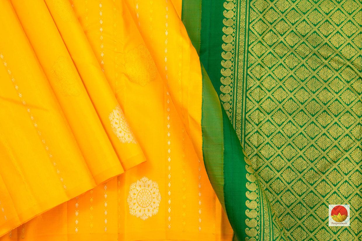 Kanchipuram Silk Saree - Handwoven Pure Silk - Pure Zari - PV 2011 SH - Silk Sari - Panjavarnam PV 2011 SH