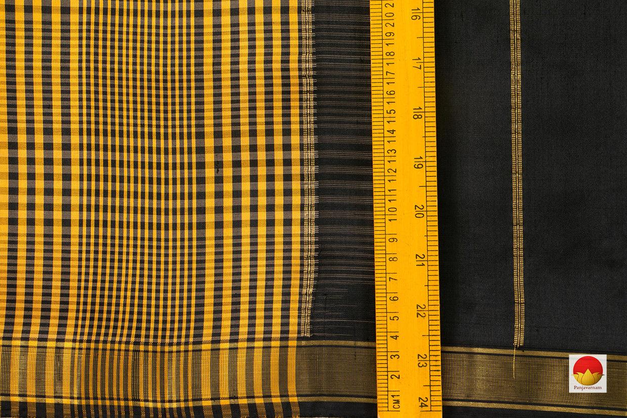 Kanchipuram Silk Saree - Handwoven Pure Silk - Pure Zari - PV ABI 2707 - Silk Sari - Panjavarnam