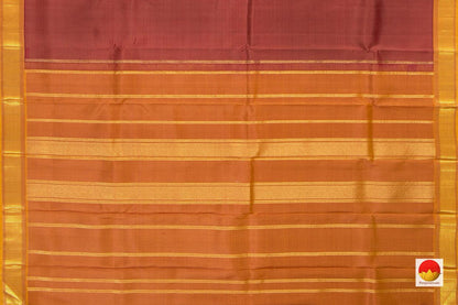 Kanchipuram Silk Saree - Handwoven Pure Silk - Pure Zari - PV ABI 2714 - Silk Sari - Panjavarnam