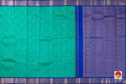 Kanchipuram Silk Saree - Handwoven Pure Silk - Pure Zari - PV ABI 2736 - Silk Sari - Panjavarnam