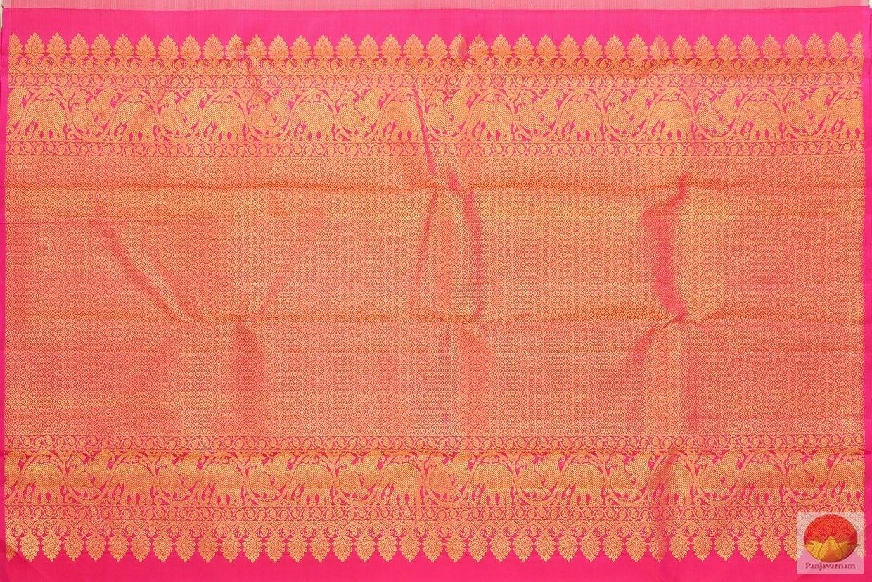 Kanchipuram Silk Saree - Handwoven Pure Silk - Pure Zari - PV DS 140 - Archives - Silk Sari - Panjavarnam