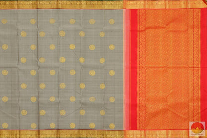 Kanchipuram Silk Saree - Handwoven Pure Silk - Pure Zari - PV G 4134 - Archives - Silk Sari - Panjavarnam