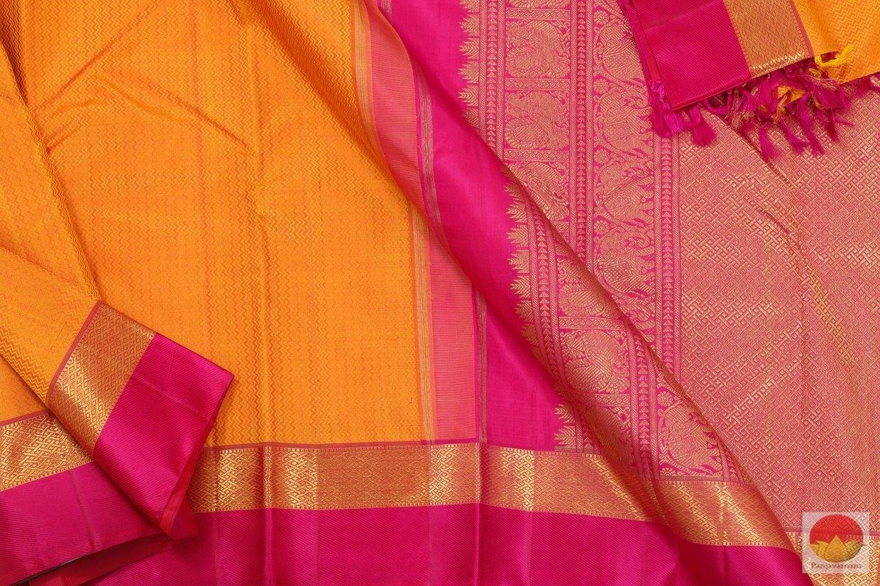 Kanchipuram Silk Saree - Handwoven Pure Silk - Pure Zari - PV G 4207 Archives - Silk Sari - Panjavarnam