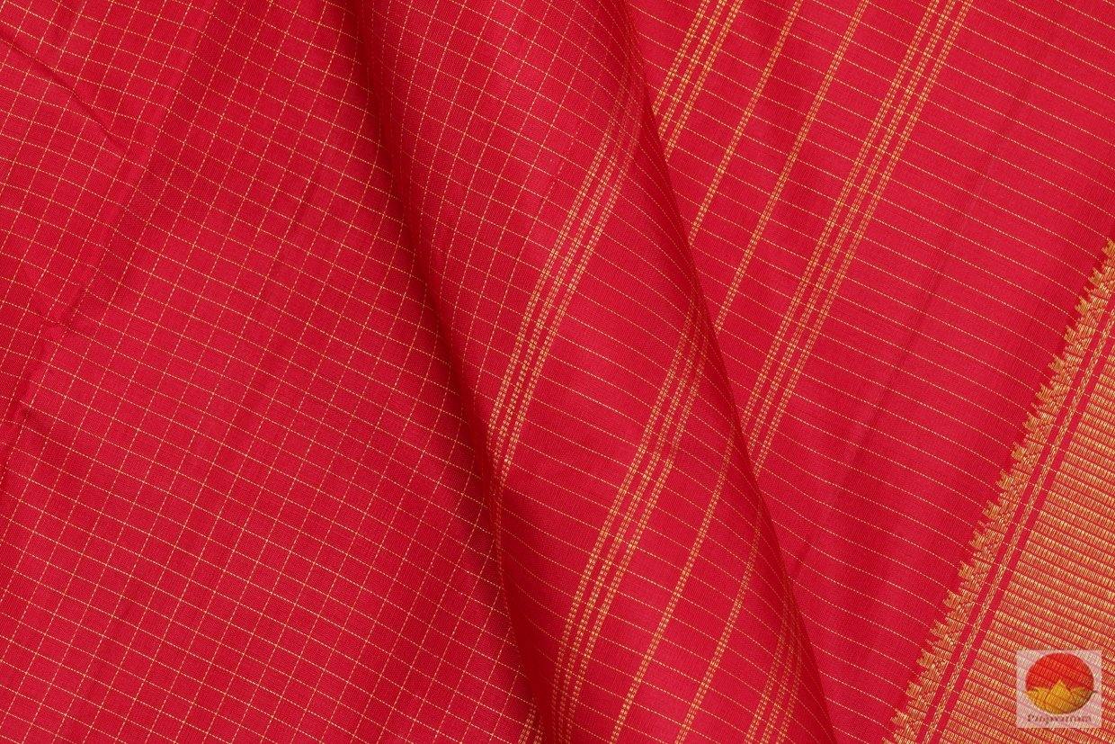 Kanchipuram Silk Saree - Handwoven Pure Silk - Pure Zari - PV G 4209 Archives - Silk Sari - Panjavarnam