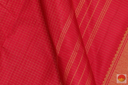Kanchipuram Silk Saree - Handwoven Pure Silk - Pure Zari - PV G 4209 Archives - Silk Sari - Panjavarnam
