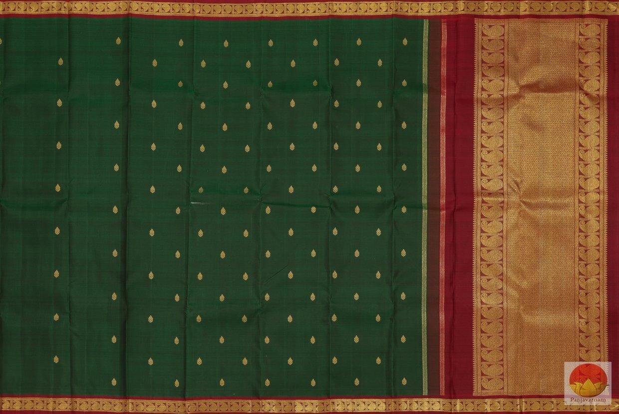 Kanchipuram Silk Saree - Handwoven Pure Silk - Pure Zari - PV G 4228 Archives - Silk Sari - Panjavarnam