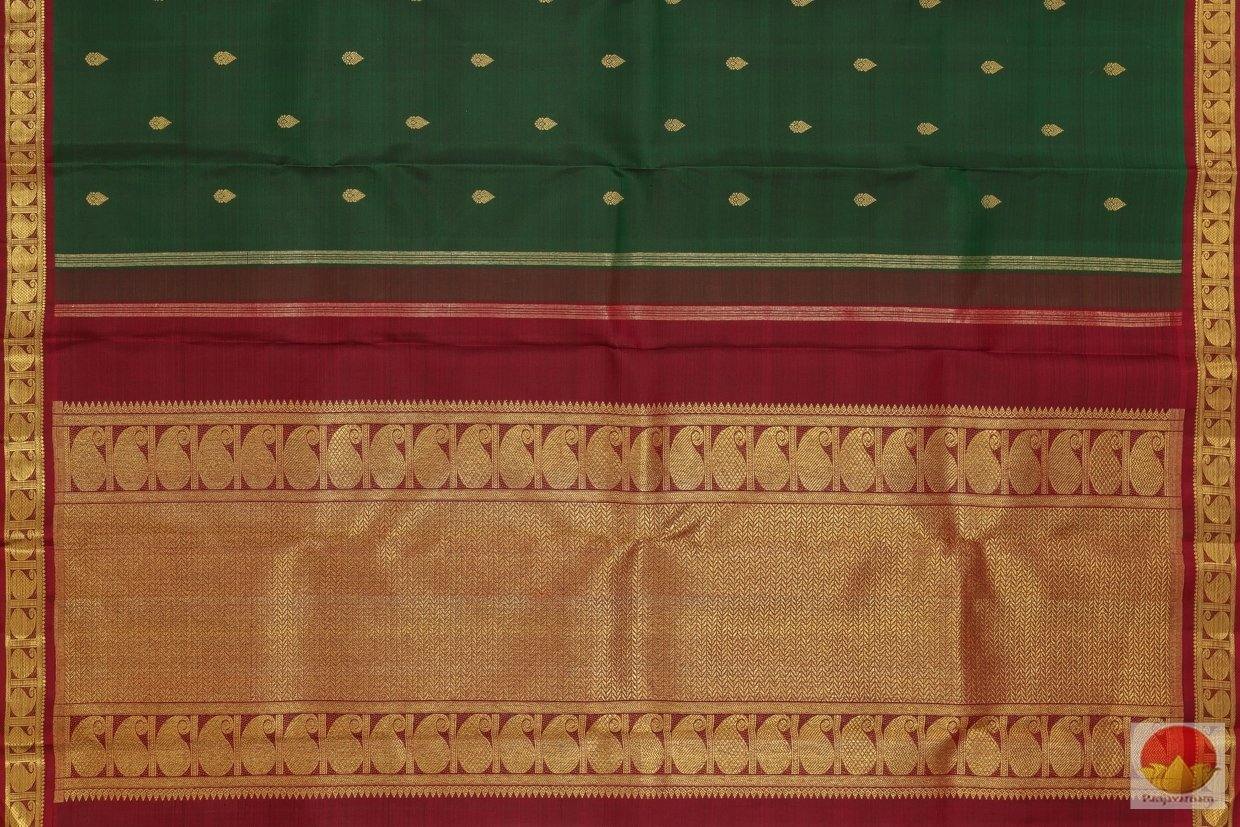 Kanchipuram Silk Saree - Handwoven Pure Silk - Pure Zari - PV G 4228 Archives - Silk Sari - Panjavarnam