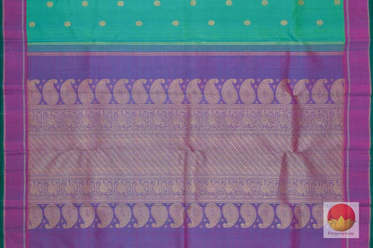 Kanchipuram Silk Saree - Handwoven Pure Silk - Pure Zari - PV G 4262 - Archives - Silk Sari - Panjavarnam