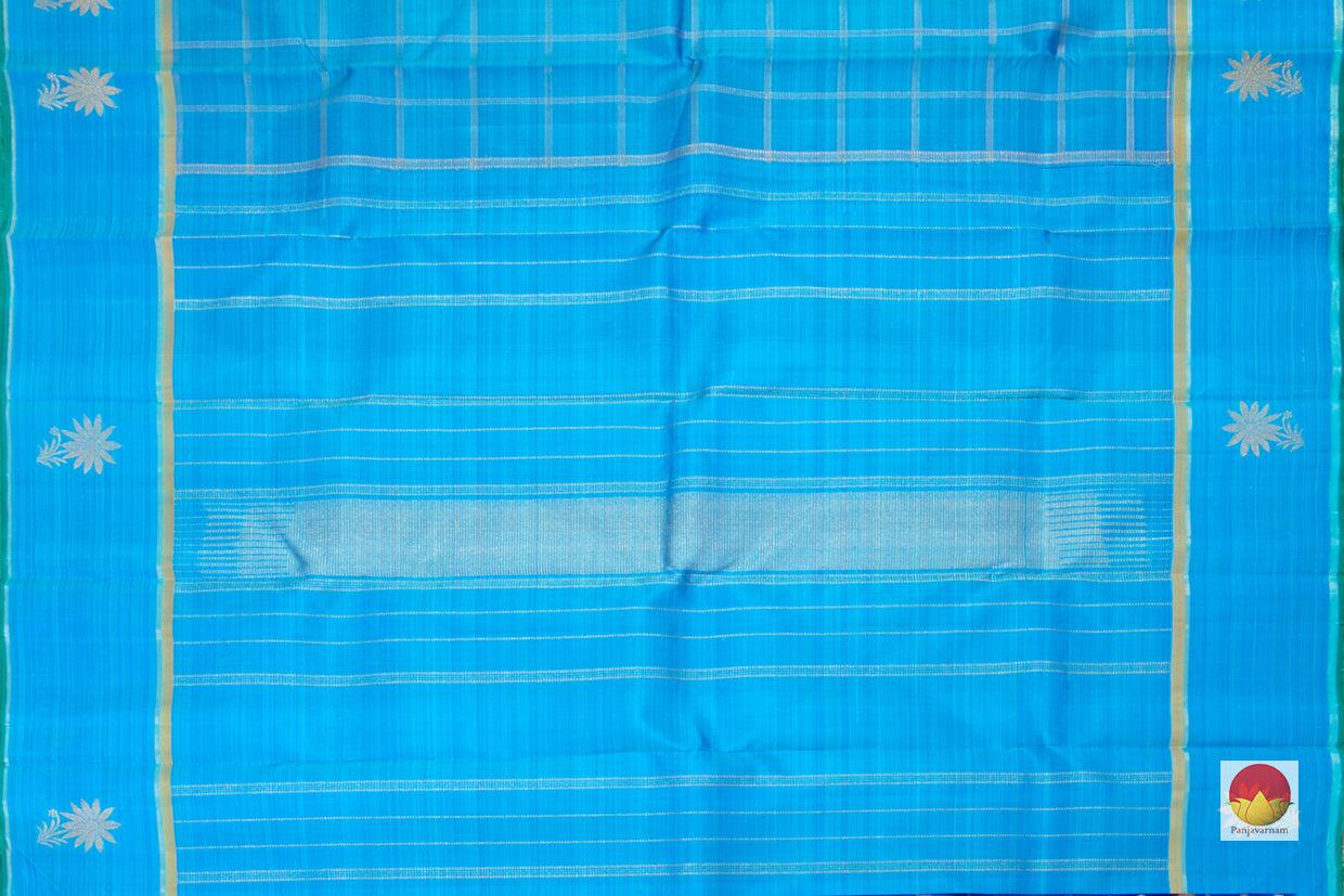 Kanchipuram Silk Saree - Handwoven Pure Silk - Pure Zari - PV G 4294 - Silk Sari - Panjavarnam