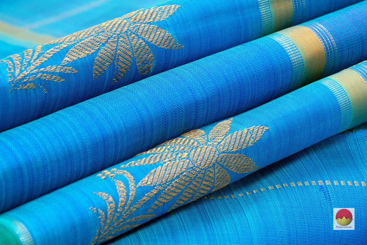 Kanchipuram Silk Saree - Handwoven Pure Silk - Pure Zari - PV G 4294 - Silk Sari - Panjavarnam