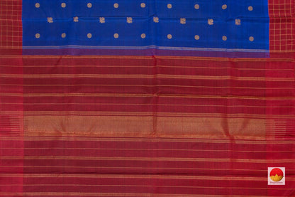 Kanchipuram Silk Saree - Handwoven Pure Silk - Pure Zari - PV G 4306 - Archives - Silk Sari - Panjavarnam