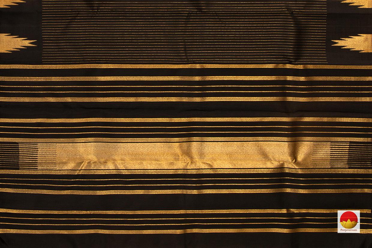 Kanchipuram Silk Saree - Handwoven Pure Silk - Pure Zari - PV GTA 05 - Silk Sari - Panjavarnam