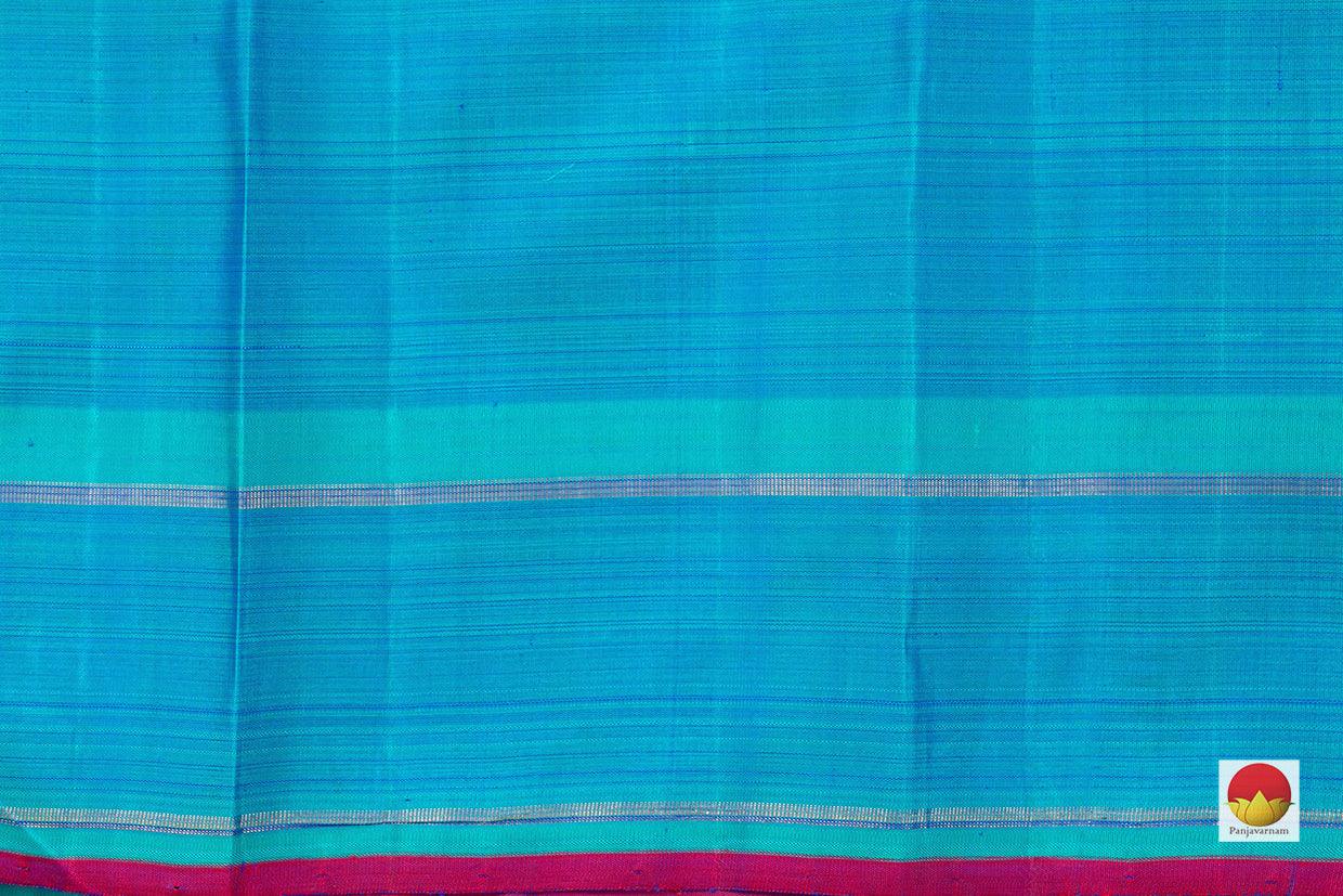 Kanchipuram Silk Saree - Handwoven Pure Silk - Pure Zari - PV GTA 19 - Silk Sari - Panjavarnam