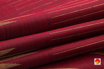 Kanchipuram Silk Saree - Handwoven Pure Silk - Pure Zari - PV GTA 23 - Silk Sari - Panjavarnam