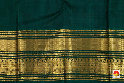 Kanchipuram Silk Saree - Handwoven Pure Silk - Pure Zari - PV J 1806 - Silk Sari - Panjavarnam