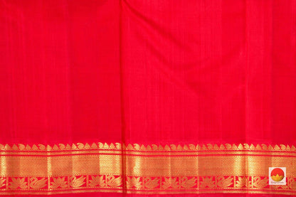 Kanchipuram Silk Saree - Handwoven Pure Silk - Pure Zari - PV J 2186 - Archives - Silk Sari - Panjavarnam
