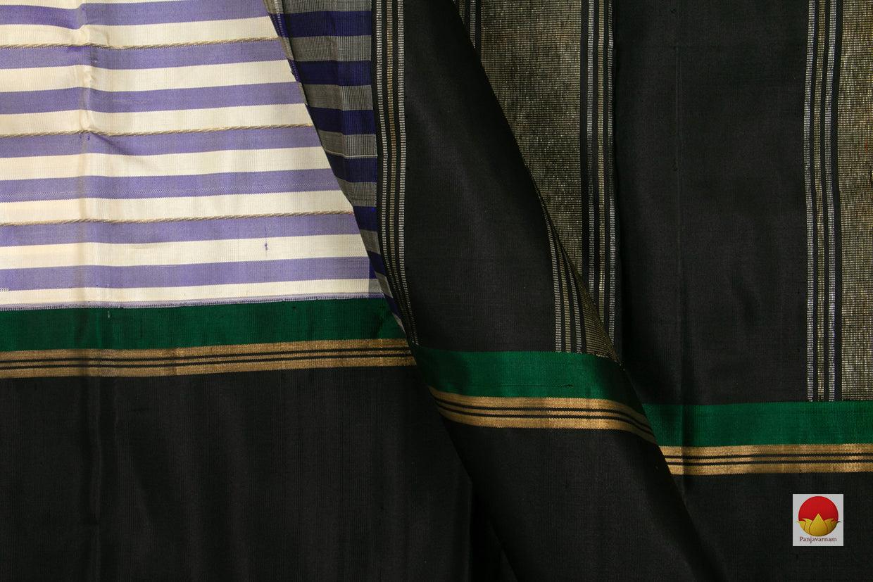 Kanchipuram Silk Saree - Handwoven Pure Silk - Pure Zari - PV J 2188 - Archives - Silk Sari - Panjavarnam