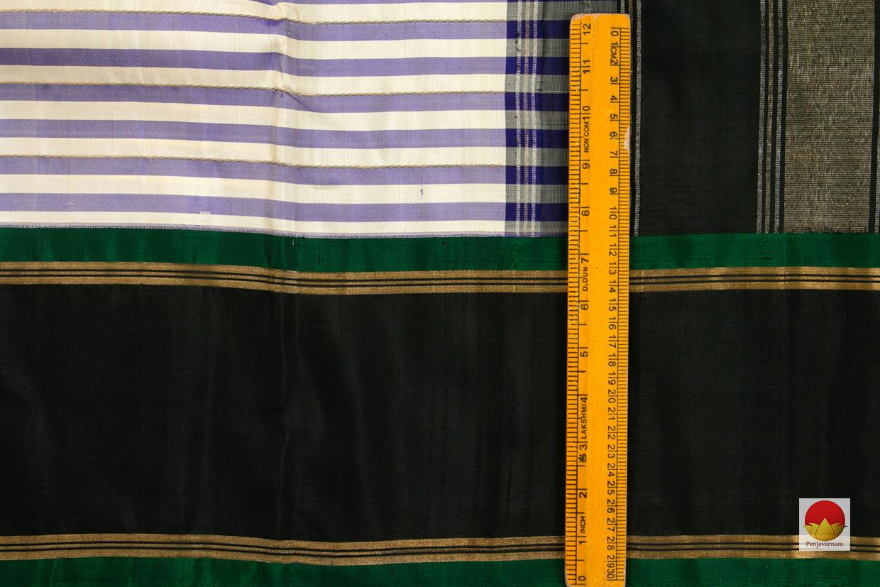 Kanchipuram Silk Saree - Handwoven Pure Silk - Pure Zari - PV J 2188 - Archives - Silk Sari - Panjavarnam