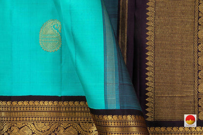 Kanchipuram Silk Saree - Handwoven Pure Silk - Pure Zari - PV J 2711 - Silk Sari - Panjavarnam