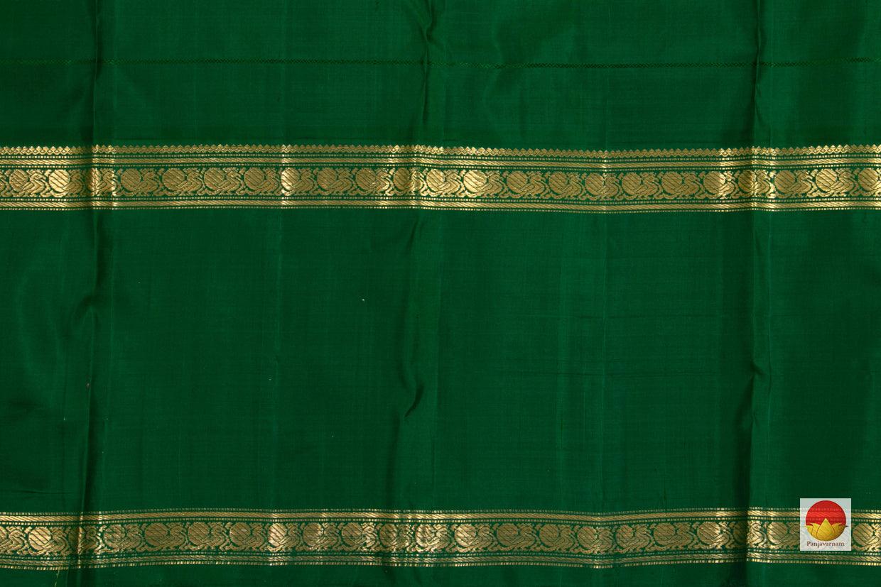 Kanchipuram Silk Saree - Handwoven Pure Silk - Pure Zari - PV J 3541 - Silk Sari - Panjavarnam