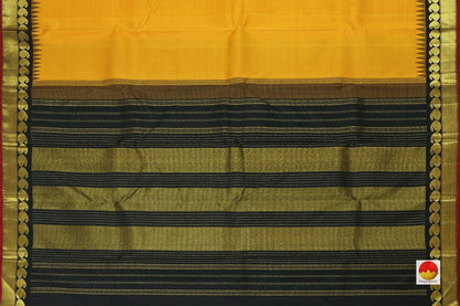 Kanchipuram Silk Saree - Handwoven Pure Silk - Pure Zari - PV J 5100 - Archives - Silk Sari - Panjavarnam
