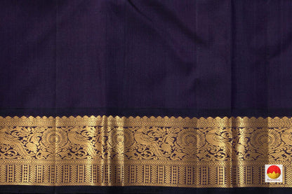 Kanchipuram Silk Saree - Handwoven Pure Silk - Pure Zari - PV J 5968 - Silk Sari - Panjavarnam