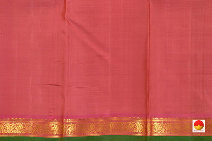 Kanchipuram Silk Saree - Handwoven Pure Silk - Pure Zari - PV J 789 - Silk Sari - Panjavarnam