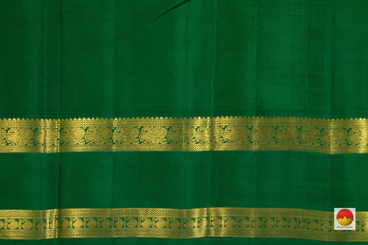 Kanchipuram Silk Saree - Handwoven Pure Silk - Pure Zari - PV NYC 107 - Silk Sari - Panjavarnam