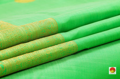 Kanchipuram Silk Saree - Handwoven Pure Silk - Pure Zari - PV NYC 186 - Silk Sari - Panjavarnam