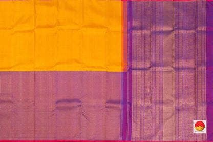 Kanchipuram Silk Saree - Handwoven Pure Silk - Pure Zari - PV NYC 194 - Silk Sari - Panjavarnam PV NYC 194