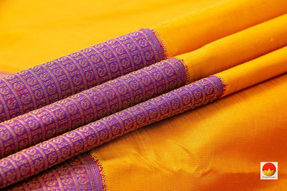 Kanchipuram Silk Saree - Handwoven Pure Silk - Pure Zari - PV NYC 194 - Silk Sari - Panjavarnam PV NYC 194