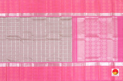 Kanchipuram Silk Saree - Handwoven Pure Silk - Pure Zari - PV NYC 198 - Silk Sari - Panjavarnam