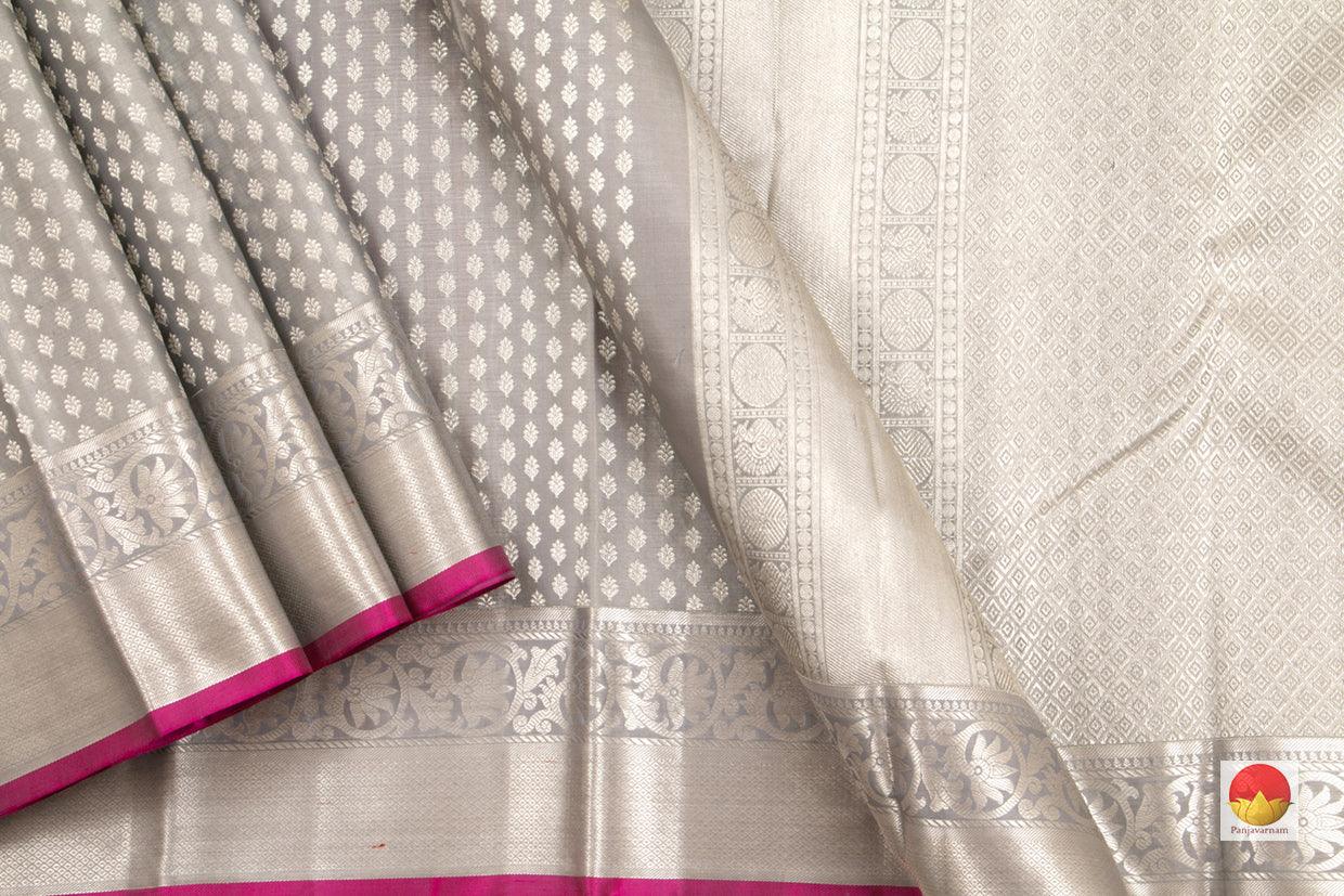 Kanchipuram Silk Saree - Handwoven Pure Silk - Pure Zari - PV NYC 20 - Archives - Silk Sari - Panjavarnam