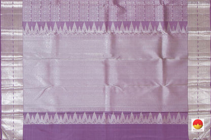 Kanchipuram Silk Saree - Handwoven Pure Silk - Pure Zari - PV NYC 206 - Silk Sari - Panjavarnam