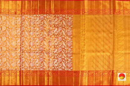 Kanchipuram Silk Saree - Handwoven Pure Silk - Pure Zari - PV NYC 209 - Silk Sari - Panjavarnam PV NYC 209