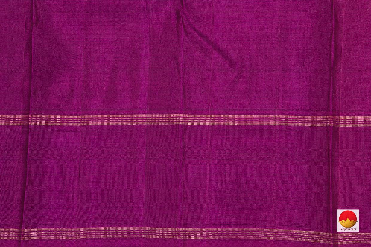 Kanchipuram Silk Saree - Handwoven Pure Silk - Pure Zari - PV NYC 225 - Silk Sari - Panjavarnam