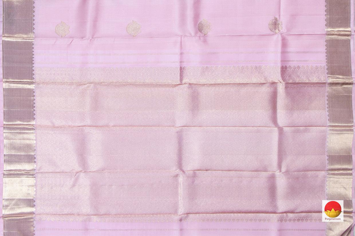 Kanchipuram Silk Saree - Handwoven Pure Silk - Pure Zari - PV NYC 229 - Silk Sari - Panjavarnam