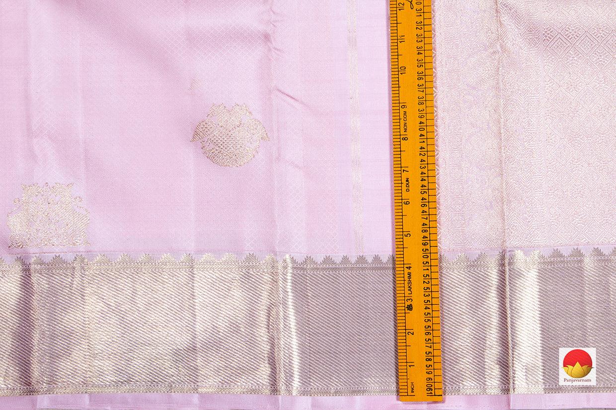 Kanchipuram Silk Saree - Handwoven Pure Silk - Pure Zari - PV NYC 229 - Silk Sari - Panjavarnam